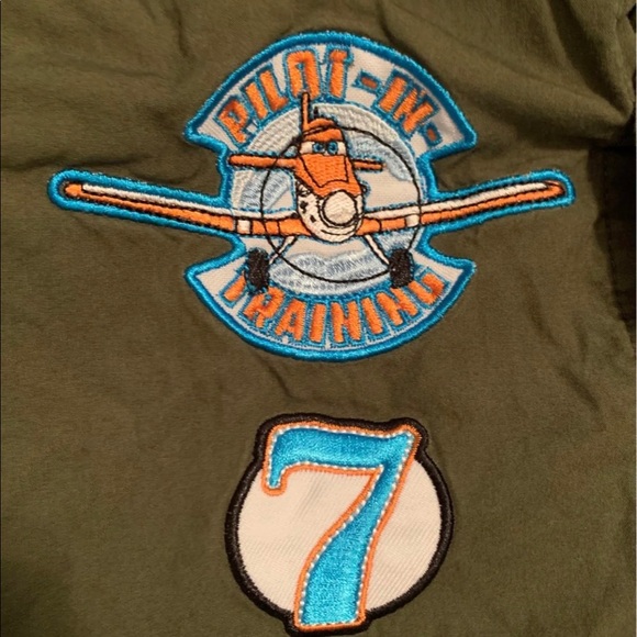 Olive green disney children’s tee - Picture 2 of 4